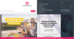 Desktop Screenshot of koskikeskus.fi